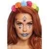 Leg Avenue Day Of The Dead Jewels Sticker Costume Jewelry