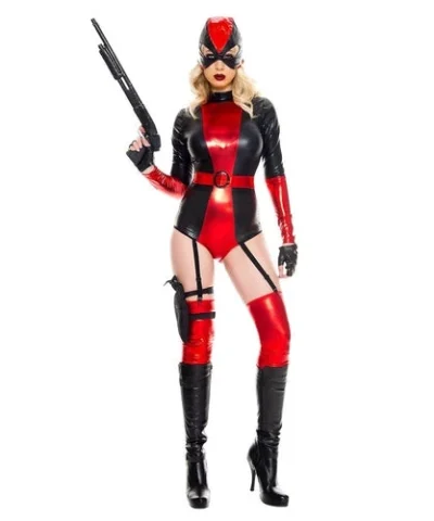 Music Legs Superhero Death Mercenary Costume