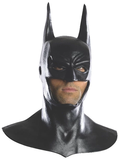 Rubies Deluxe Adult Batman Latex Mask With Cowl Face Mask