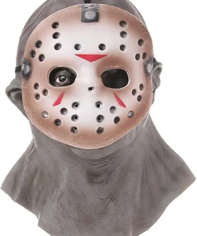 Rubies Face Mask Deluxe Adult Jason Overhead Latex Mask