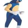 Rubies Mens Licensed Costumes Deluxe Adult Sonic Costume