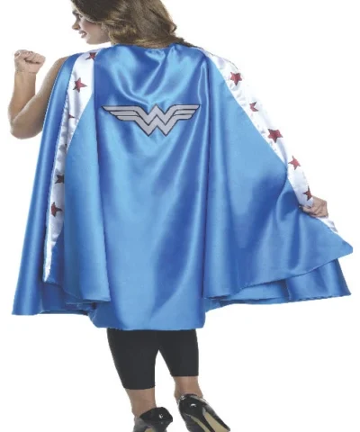 Rubies Deluxe Adult Wonder Woman Cape Capes And Hoods