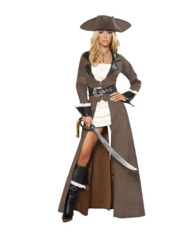 Roma Deluxe Pirate Captain Costume