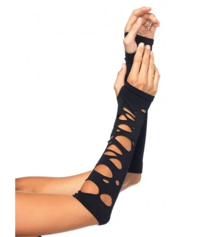 Leg Avenue Distressed Arm Warmer Gloves