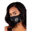 Leg Avenue Fleur Rhinestone Face Mask