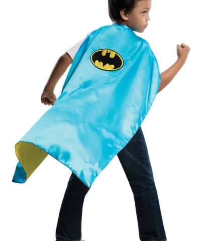 Rubies Kids Batman And Robin 2-in-1 Reversible Super Hero Cape Kids Licensed Costumes