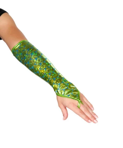 Roma Gloves & Arm Warmers Pair Of Fingerless Elbow Length Mermaid Gloves