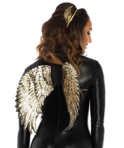 Leg Avenue Best Selling Products Gold Sequin Wings