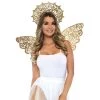 Leg Avenue Golden Angel Wing & Halo Costume Kit