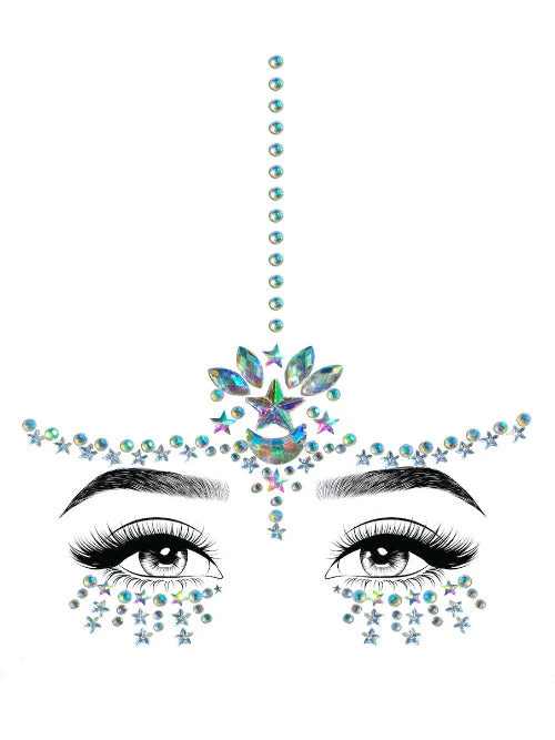 Leg Avenue Karma Adhesive Face Jewels Sticker