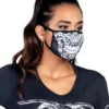 Leg Avenue Lace Print Skull Face Mask