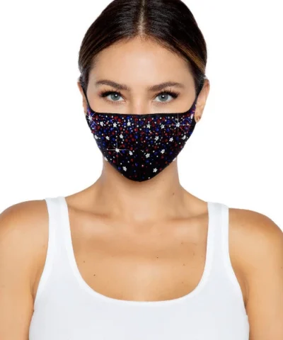 Leg Avenue Liberty Rhinestone Face Mask