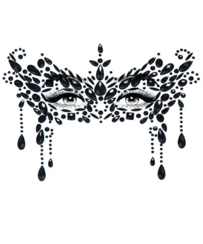 Leg Avenue Masquerade Adhesive Face Jewels Sticker Costume Jewelry