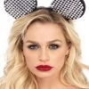 Leg Avenue Metallic Studded Mouse Ears Headband Best Selling Products