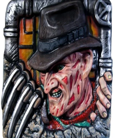 Rubies Weapons Props And Kits Rubie's New Freddy Krueger 14" Hanging Wall Decor Decoration