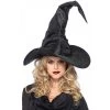 Leg Avenue Ruched Witch Hat With Curved Top Best Selling Products