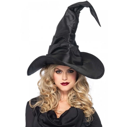 Leg Avenue Ruched Witch Hat With Curved Top Best Selling Products