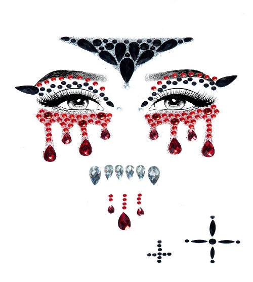 Leg Avenue Vampire Adhesive Face Jewels Sticker