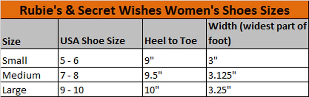 Rubies Women's Chunky Nurse Mary Janes