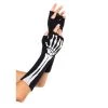 Leg Avenue Woven Skeleton Fingerless Gloves