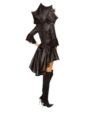 Roma Fairytale & Fanasty 4-Piece Queen Of Darkness Costume