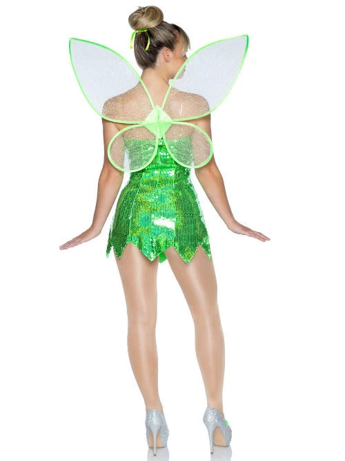Leg Avenue 6-Piece Green Fairy Costume Fairytale & Fanasty