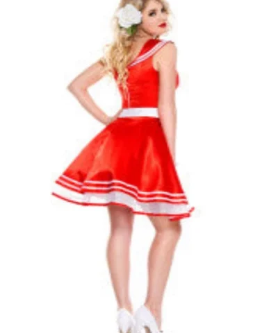 Music Legs 1950'S Vintage Girl Women Costume Oldies Time Period