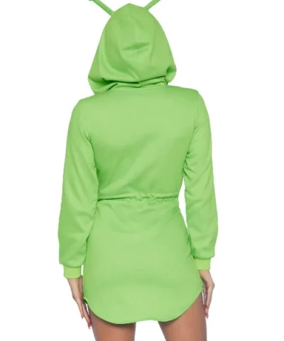 Leg Avenue Space & Aliens Alien Fleece Hoodie Dress.
