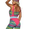 Leg Avenue Cardio Cutie 80's Costume