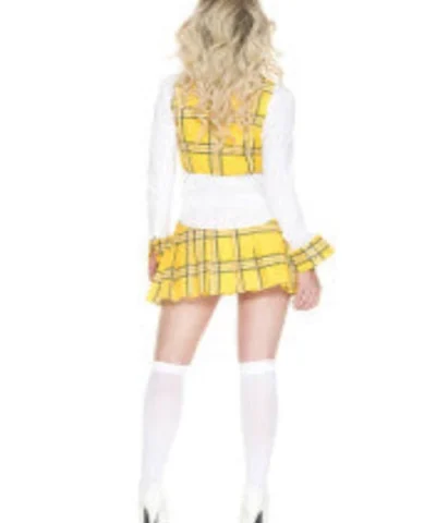 Music Legs Clueless School Girl Ladies Costume School Girls