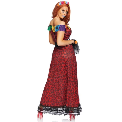 Leg Avenue Deluxe Day Of The Dead Beauty Costume