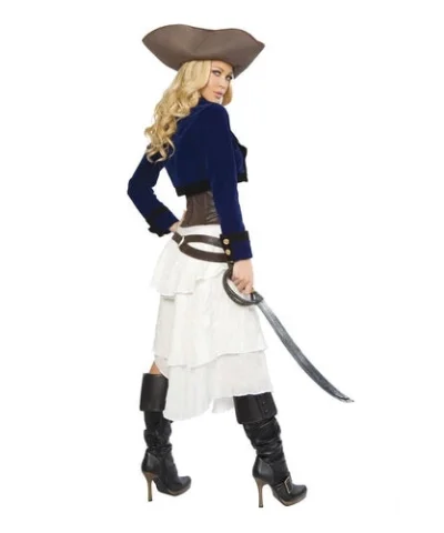 Roma Ladies Pirates Deluxe Colonial Pirate Costume