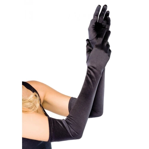 Leg Avenue Extra Long Opera Length Satin Gloves Gloves & Arm Warmers