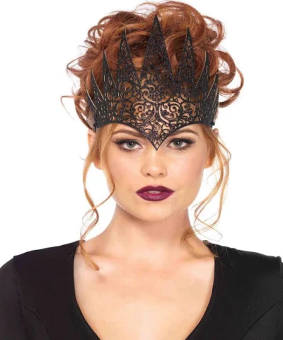 Leg Avenue Glitter Die Cut Filigree Royal Crown Best Selling Products