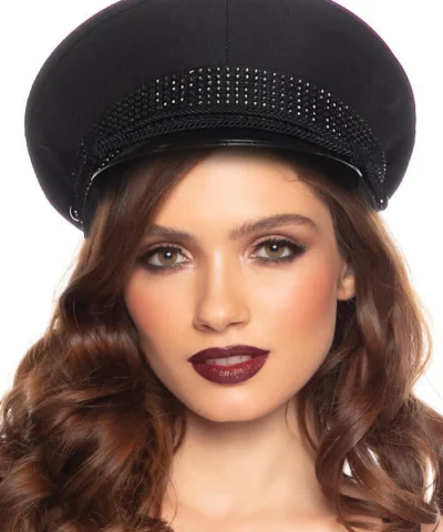 Leg Avenue Rhinestone Festival Officer Hat Best Selling Products