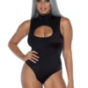 Leg Avenue Spandex Keyhole Bodysuit Teddy And Bodysuits