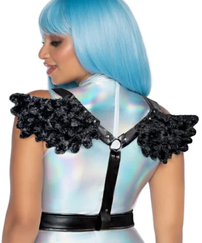 Leg Avenue Best Selling Products Furry Angel Wing Body Harness