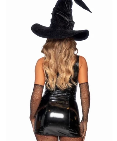 Leg Avenue Best Selling Products Velvet Ruched Witch Hat