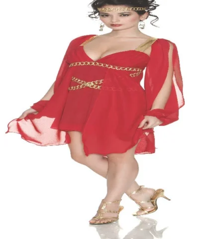 Rubies Women's Goddess In Red Costume Warriors & Goddness