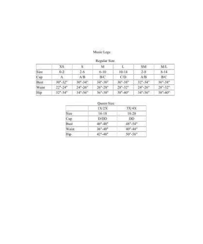 Music Legs Oldies Time Period GOGO Girl Women Costume