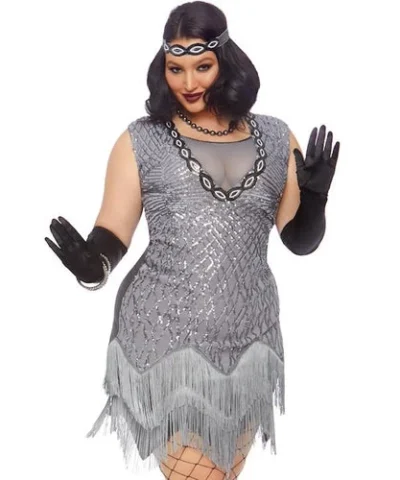 Leg Avenue 2 PC Roaring Roxy Costume