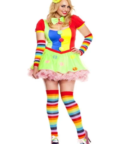 Music Legs Circus & Clowns Big Top Babe Womens Costume