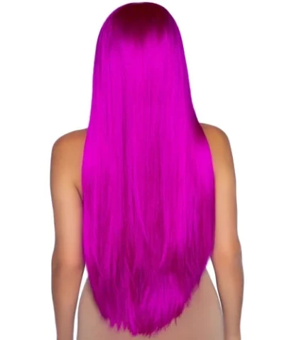 Leg Avenue 33 Inch Long Straight Center Part Wig Wigs