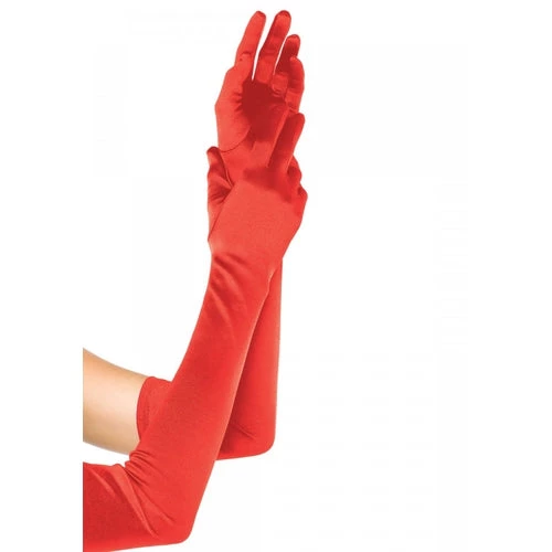 Leg Avenue Extra Long Opera Length Satin Gloves Gloves & Arm Warmers