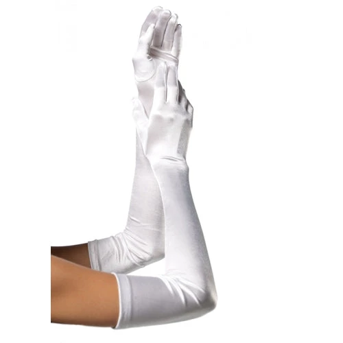 Leg Avenue Extra Long Opera Length Satin Gloves Gloves & Arm Warmers