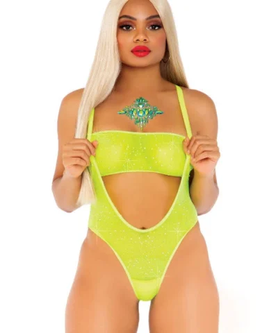 Leg Avenue Feel The Groove Bodysuit Set Teddy And Bodysuits