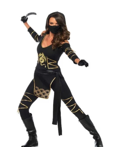 Leg Avenue Stealth Ninja Costume Ladies Pirates