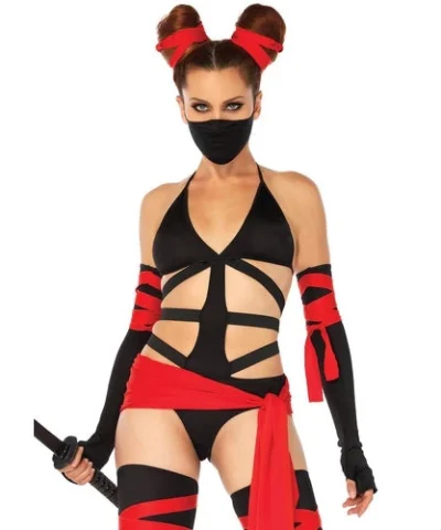Leg Avenue Ladies Pirates Killer Ninja Costume