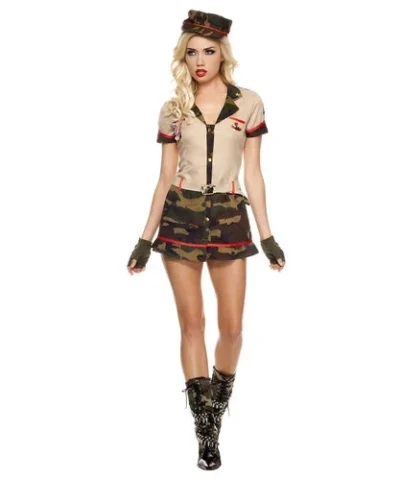 Music Legs Foreign Legion Womens Costume