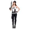 Music Legs Sassy Swat Womens Costume